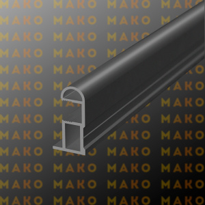 Профиль вертикальный MS162 Титан (A18)